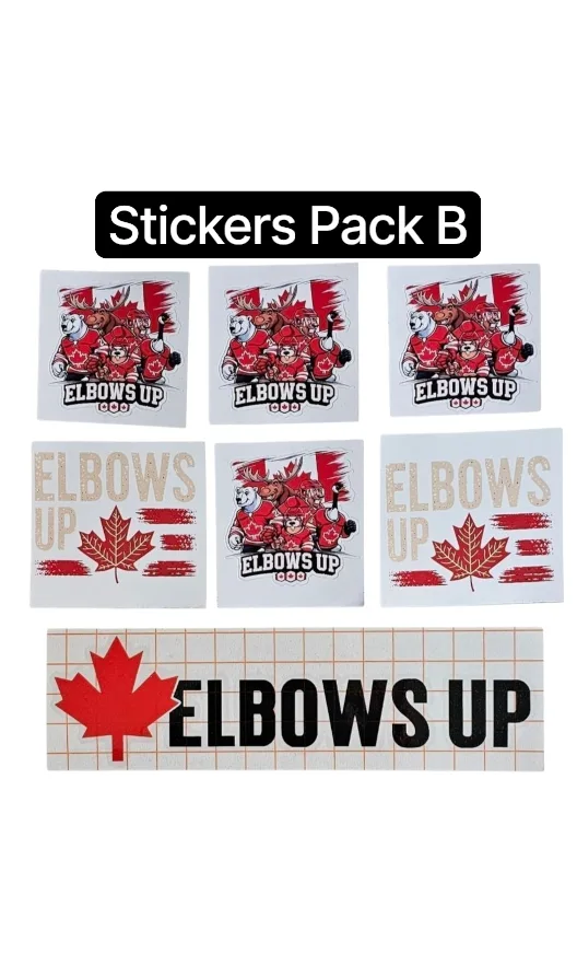 Elbows Up Canada - Stickers Pack B thumbnail