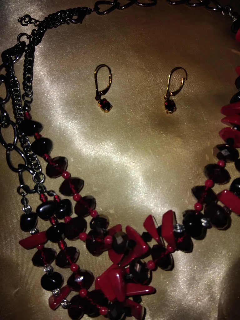 Necklace and Earrings Set image indicator(2)