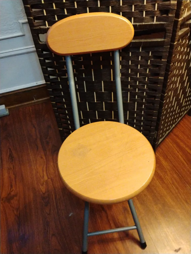 "🧡" Folding Step Stool Chair thumbnail
