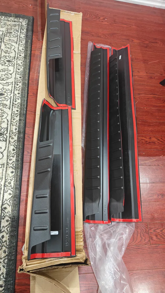Car Door Sill Protector Set - bushwacker panels 14071 thumbnail