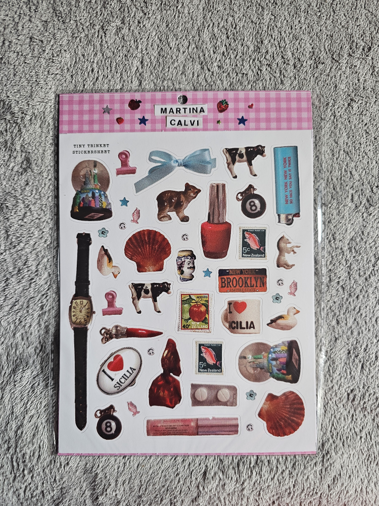 Martina Calvi Tiny Trinket Stickersheet