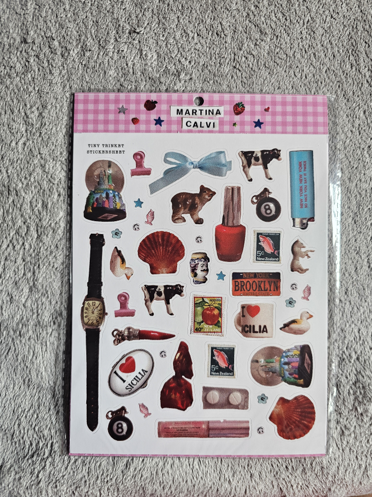 Martina Calvi Tiny Trinket Stickersheet - photo 3