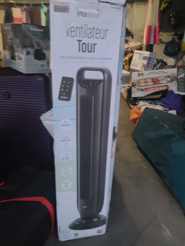 Seville ultra slimline ventilateur Tour