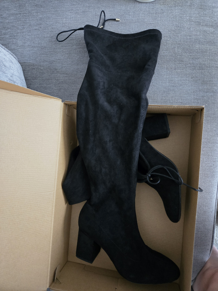 Lystep Heeled Boots, Size 8.5, Black - photo 2