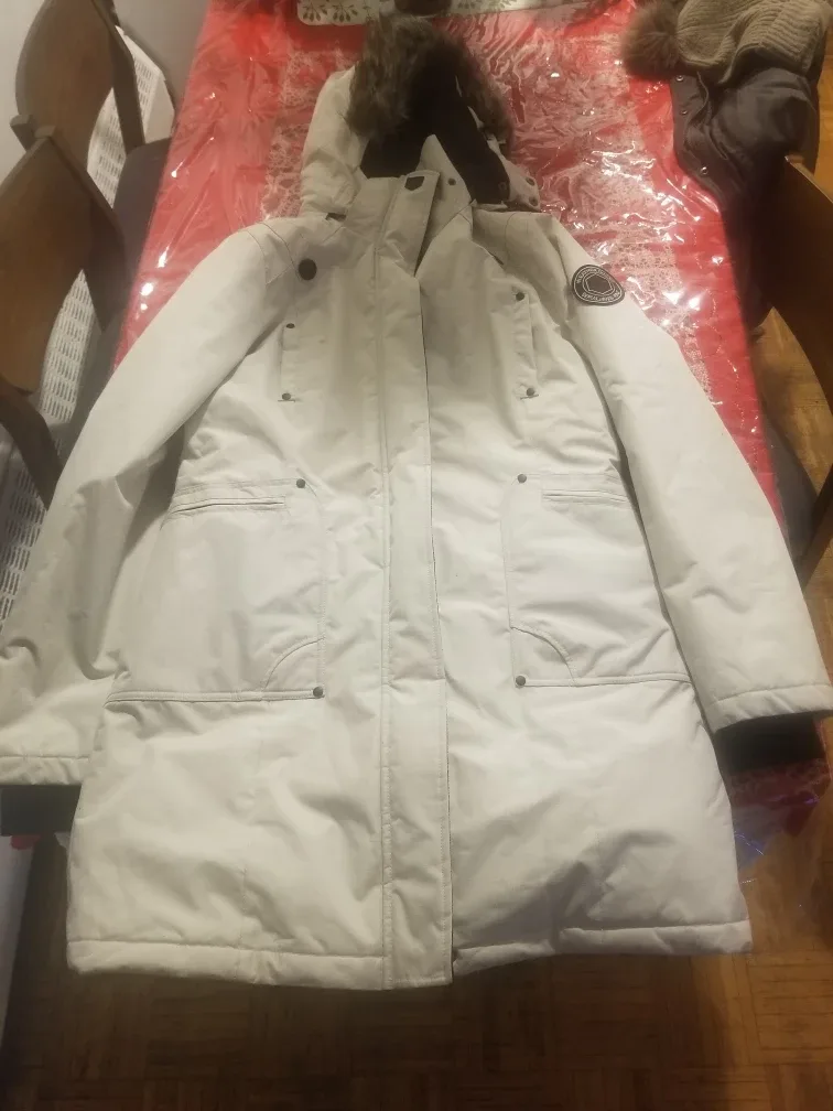 Noize Weather Guard XL/TG White Winter Coat thumbnail