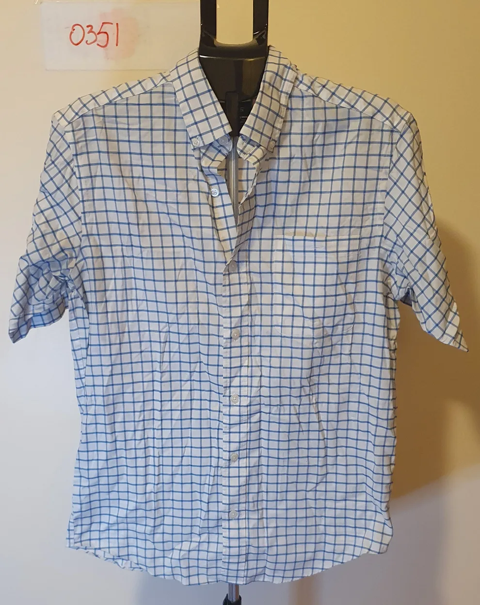 Orvis Classic Fit Plaid Shirt - Size M (0351) thumbnail