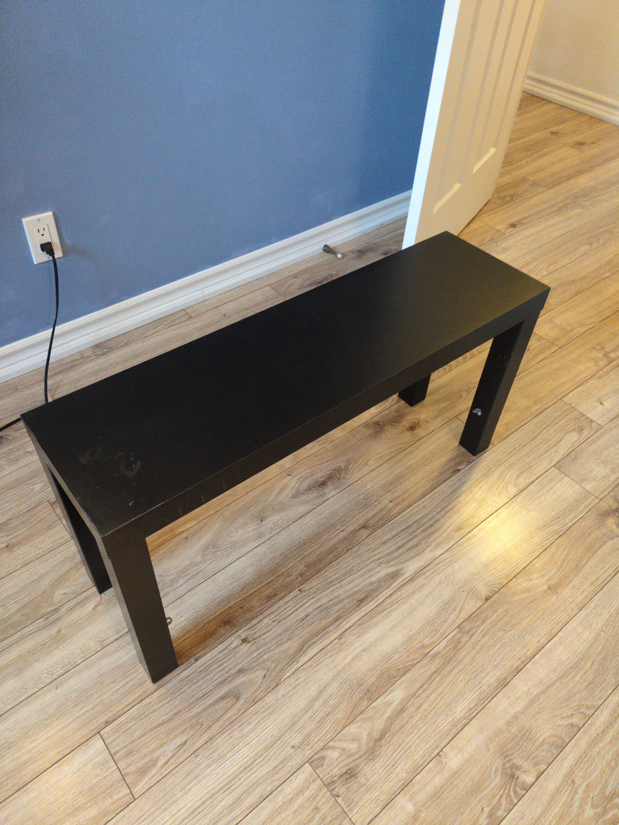Black Side Table