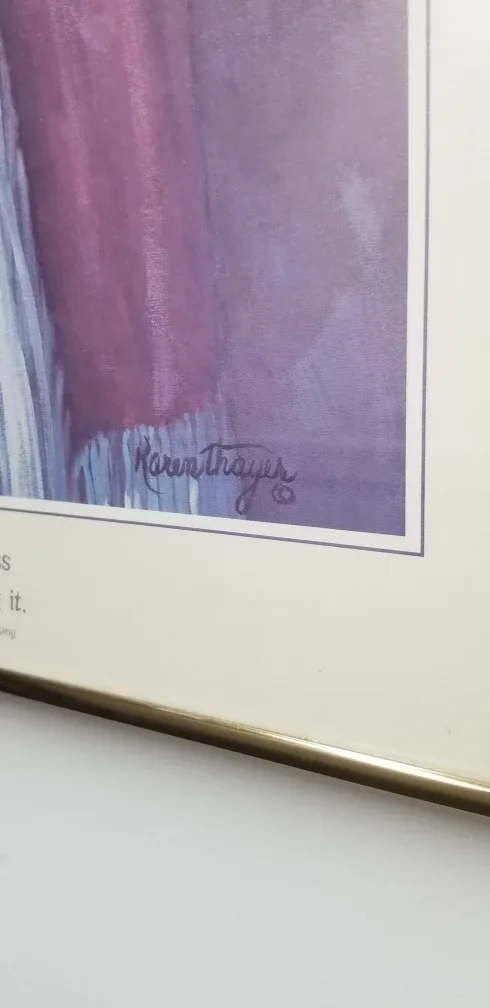 Karen Thayer Framed Art - Indigenous Woman image indicator(2)