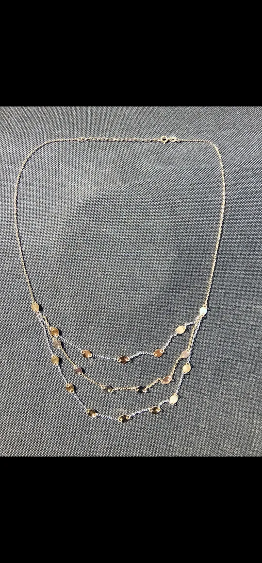 Women's Italian Disc Necklace image indicator(4)