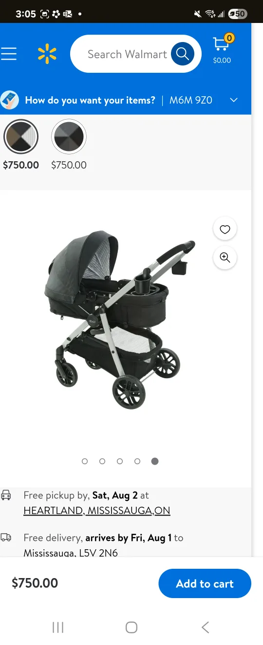 *Like New* GRACO Modes Pramette Travel System (Carseat included) image indicator(7)