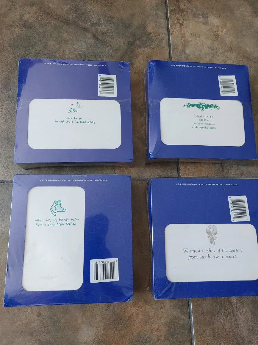 Brand New Christmas cards 4 packs image indicator(6)