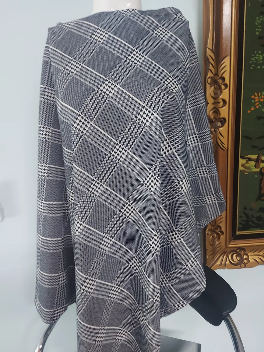 Stylish grey asymmetric tops thumbnail