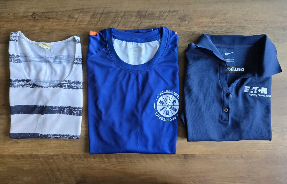 Assorted T-Shirts (Ecru, Dell, Nike/Eaton) thumbnail