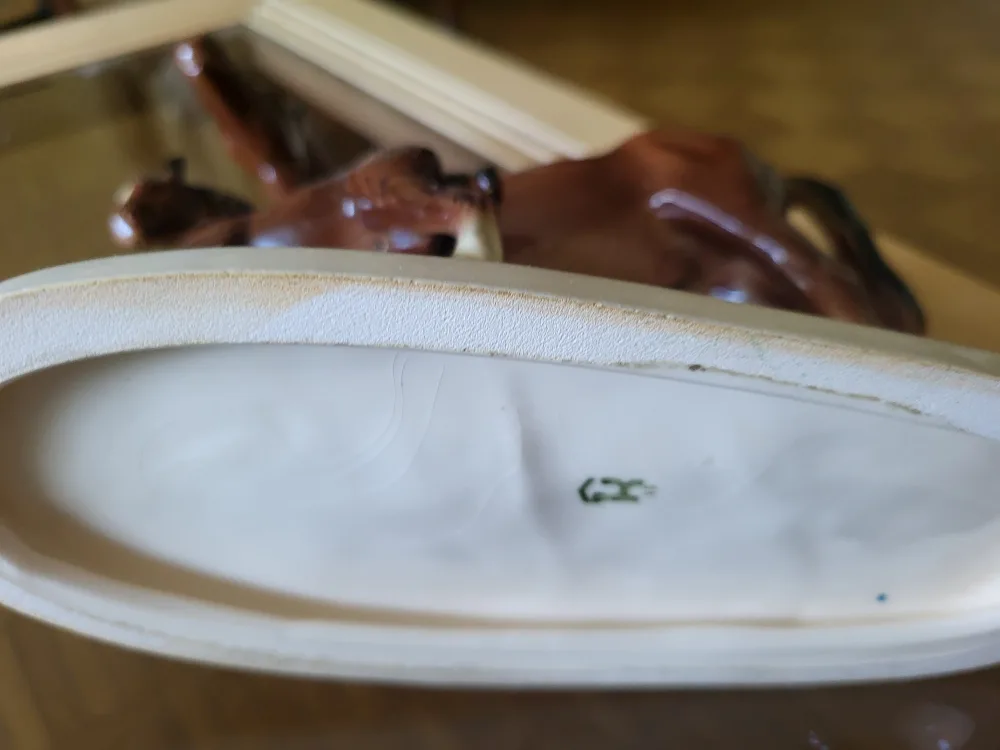 Vintage Porcelain Horse Figurine image indicator(3)