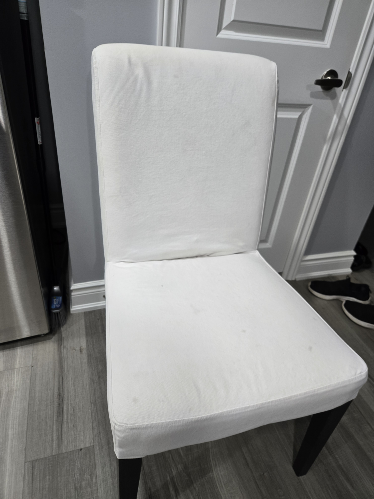 IKEA Bergmund White Chair - photo 2