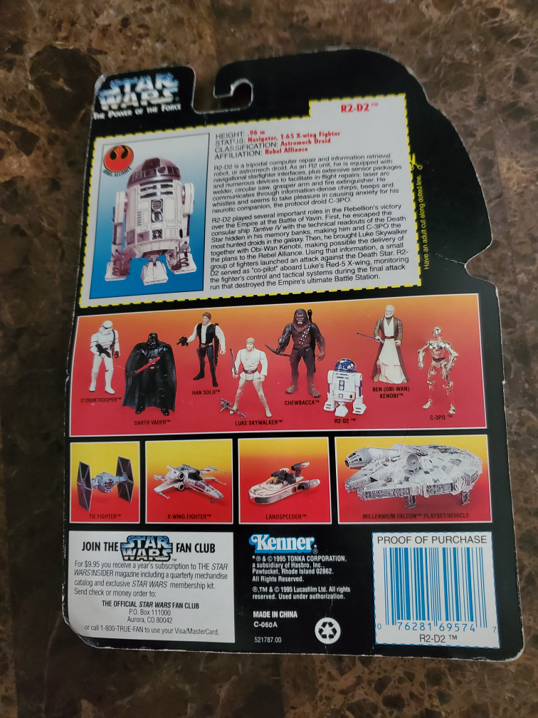 Star Wars R2-D2 Power of the Force Action Figure - photo 2