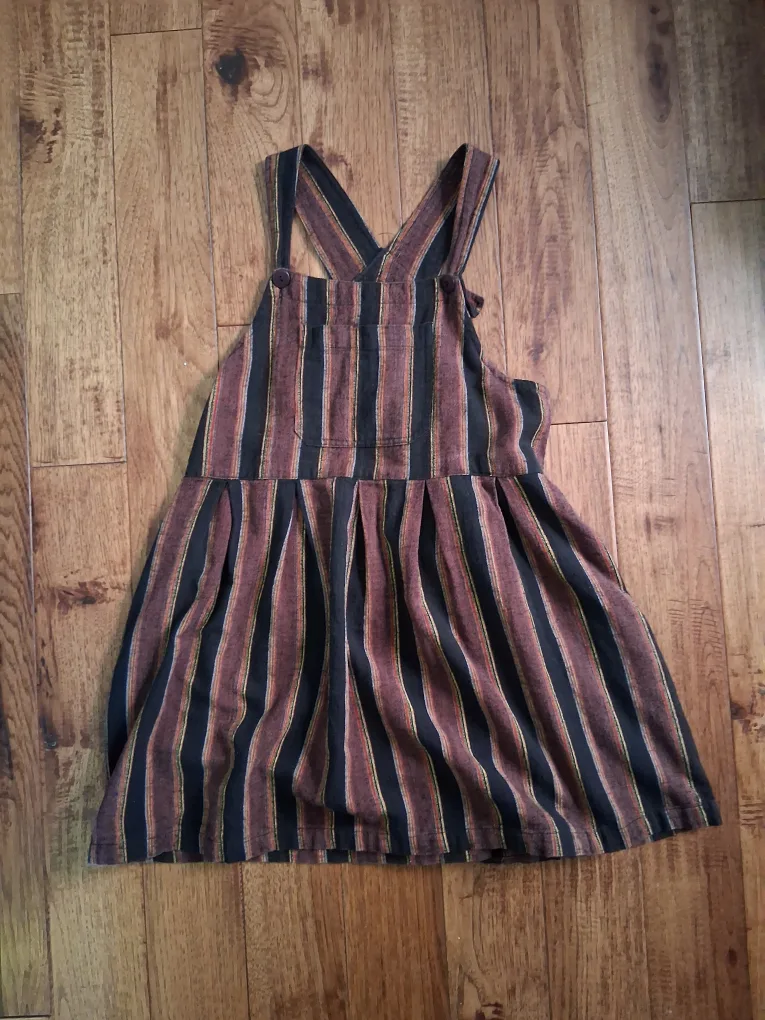vintage overall dress thumbnail