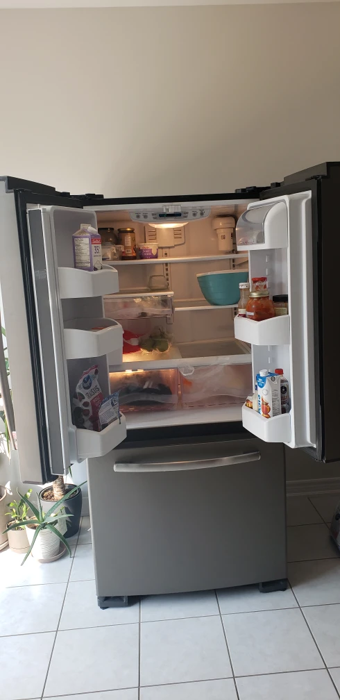 GE French Door Refrigerator - Great Condition! - photo 2