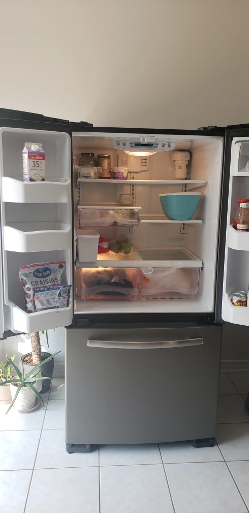 GE French Door Refrigerator - Great Condition! - photo 3