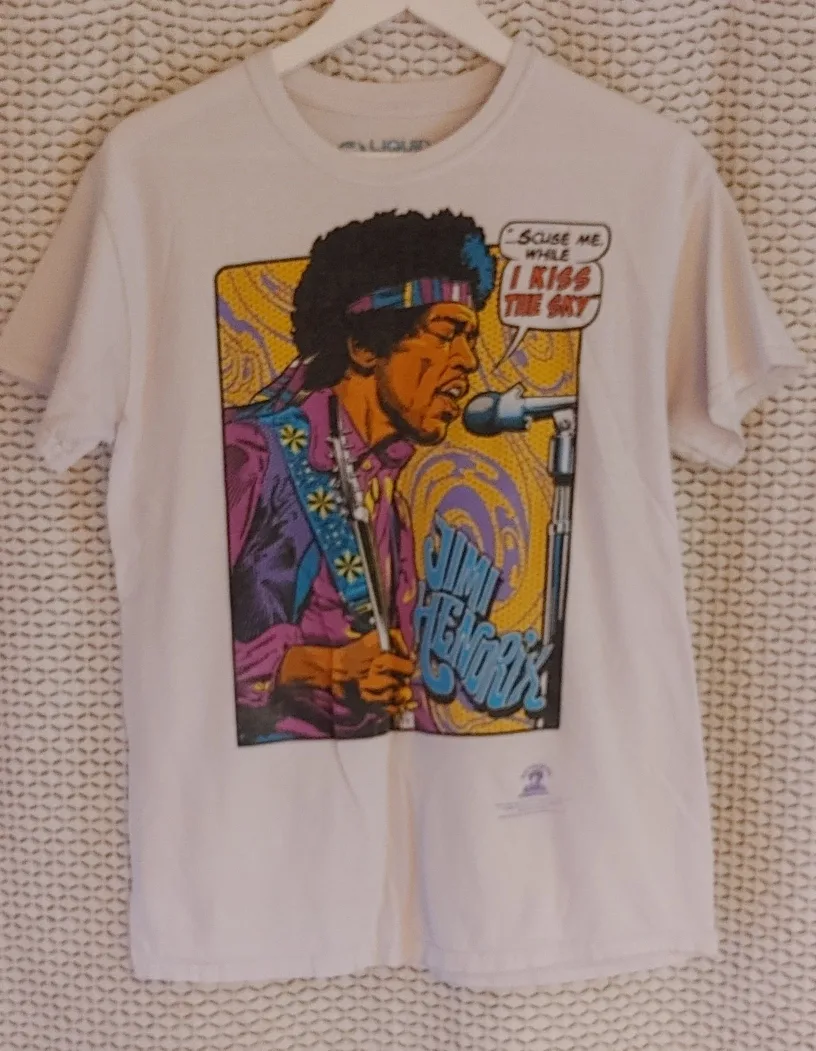 Liquid Blue Jimi Hendrix T-Shirt - Size M thumbnail