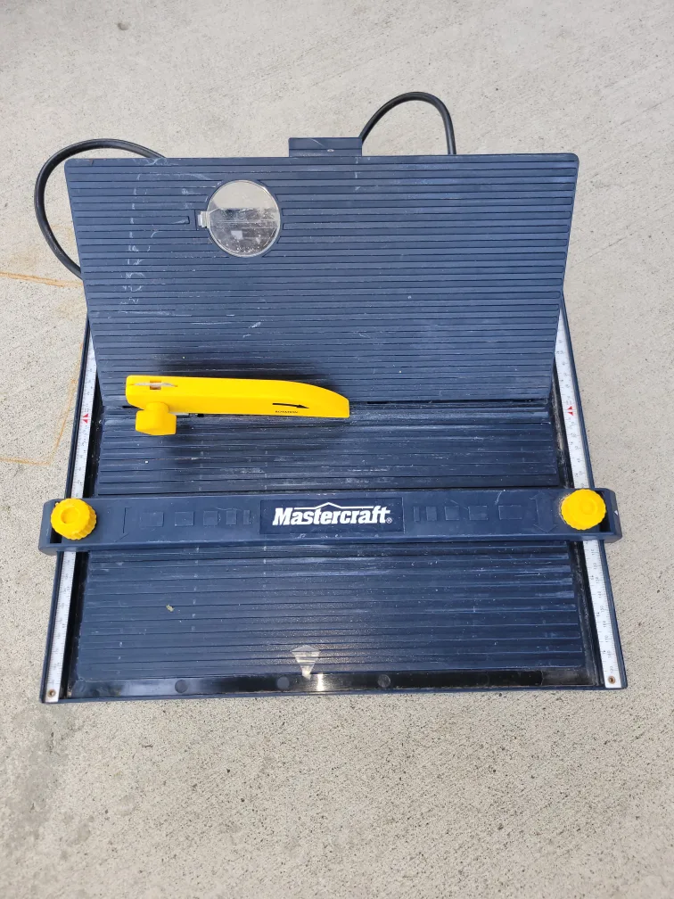 Mastercraft Wet Tile Saw thumbnail