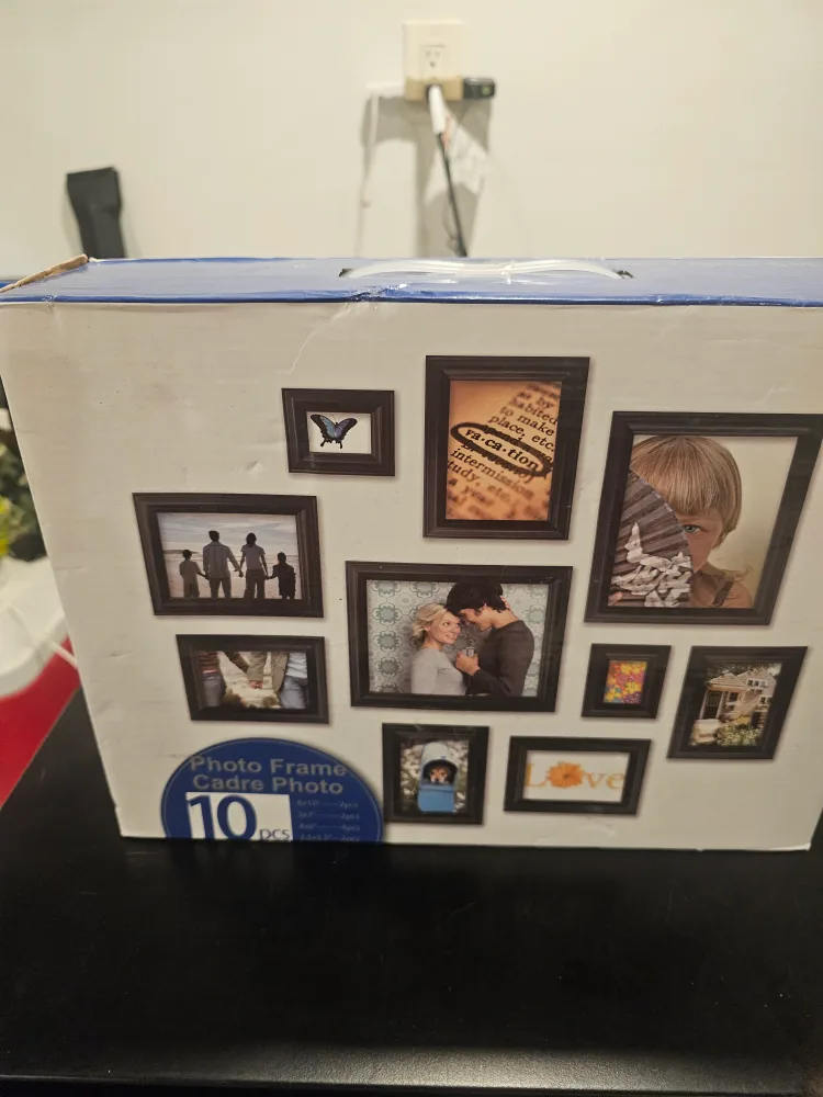 BT Gallery 10-Piece Photo Frame Set - New in Box! thumbnail