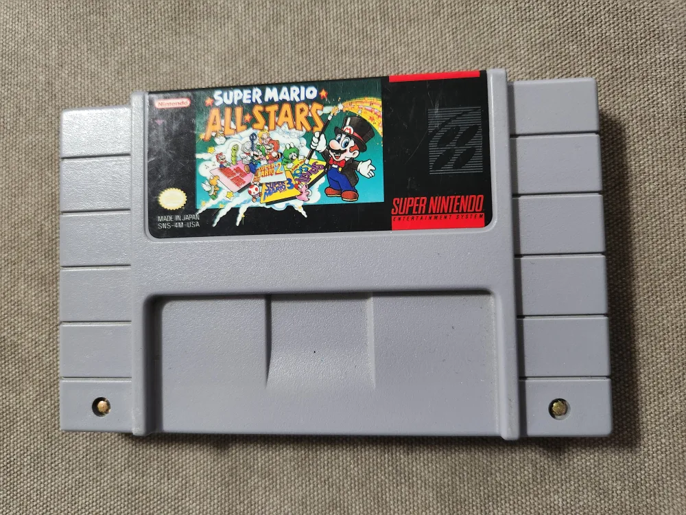 Super Mario All-Stars SNES Game thumbnail