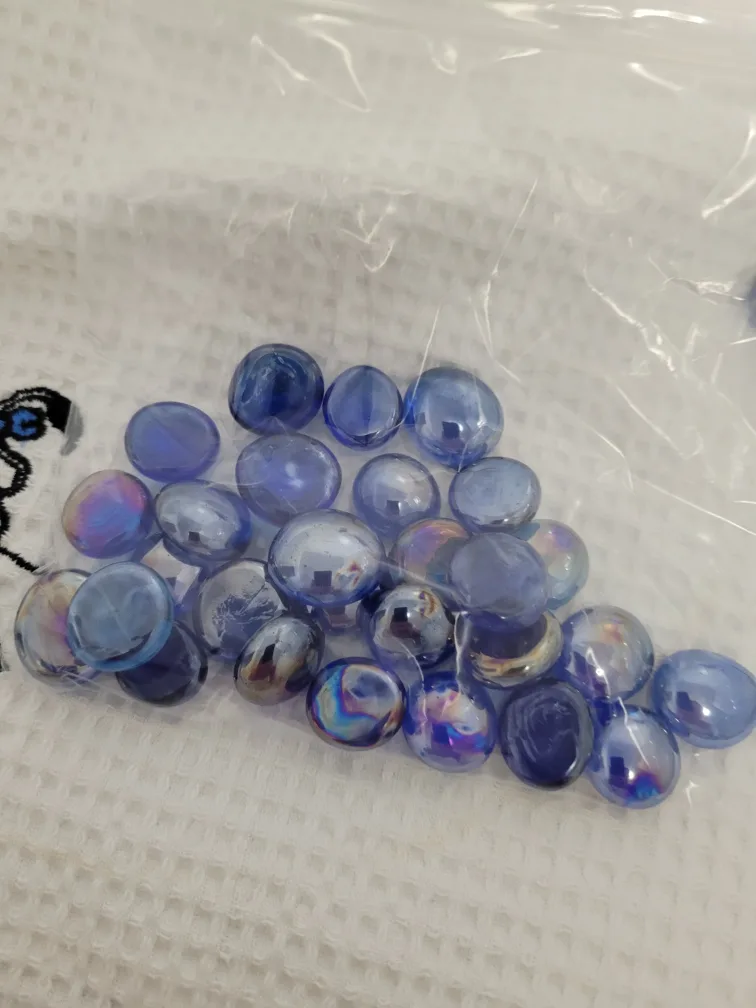 Blue Decorative Glass Disks 🇨🇦 #1 thumbnail