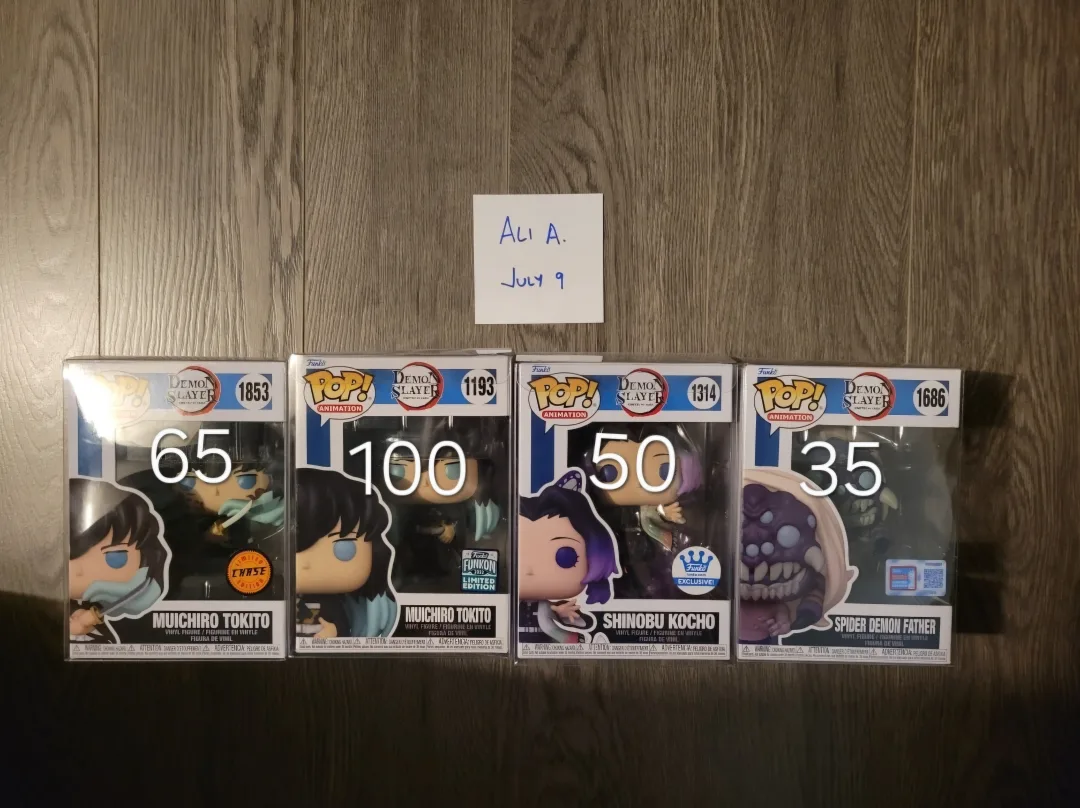 Demon Slayer Funko Pops thumbnail