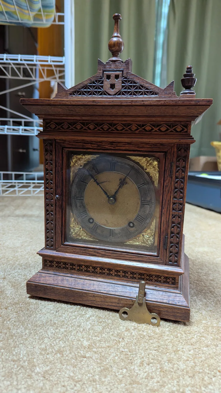 Antique W&H Son Mantle Clock thumbnail