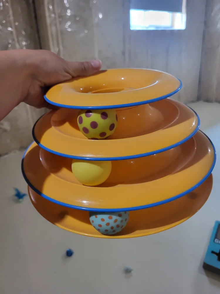 Cat Tracks Toy Yellow thumbnail