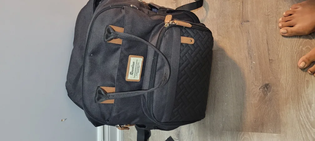 Rivaleno Black diaper bag thumbnail