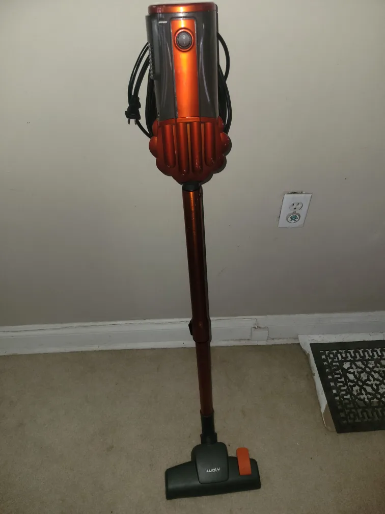Iwoly Corded Stick Vacuum - Orange thumbnail