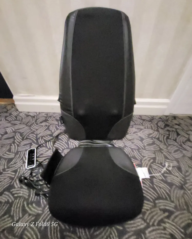 Obusforme shiatsu massage cushion with heat image indicator(5)