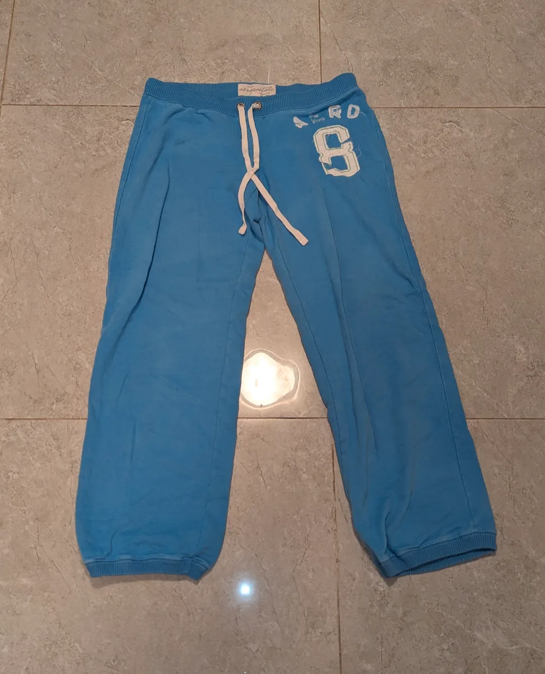 Aeropostale Blue Sweatpants - Women's Size Medium thumbnail