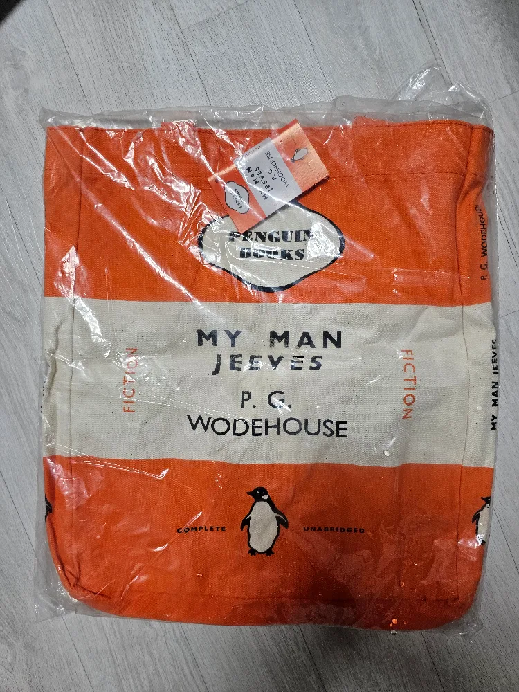 Penguin Books 'My Man Jeeves' Tote Bag - New! thumbnail