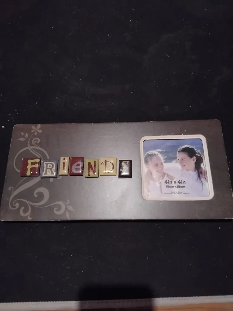 Friends Picture Frame - 4x4 inch thumbnail
