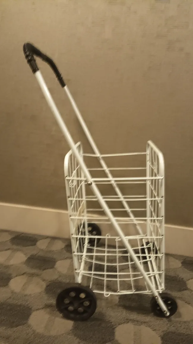 White Shopping Cart thumbnail