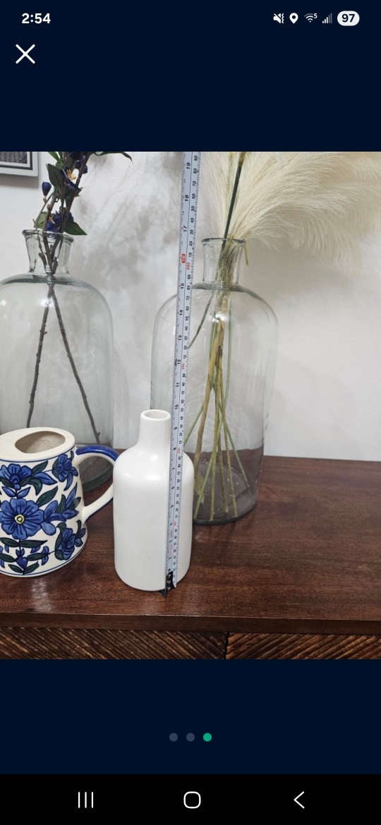 2 oversized aphotecary Decorative Glass Vase - photo 3