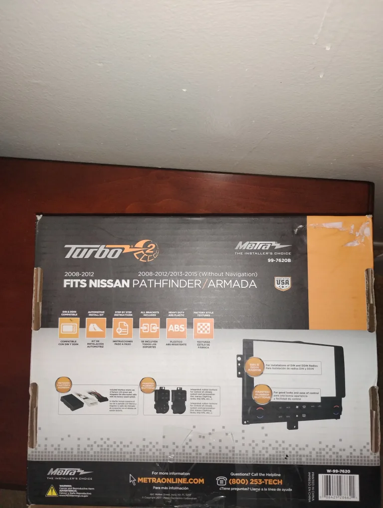 Metra Turbo2 Kit Nissan Pathfinder/Armada 99-7620B image indicator(5)