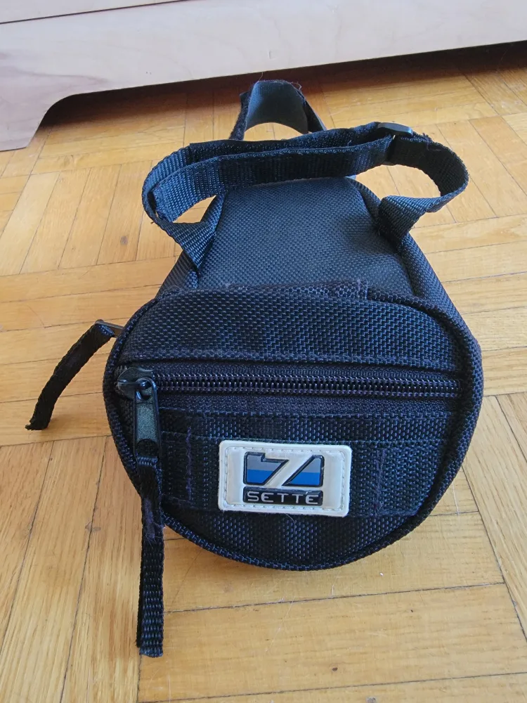 Sette Black Bike Saddle Bag thumbnail