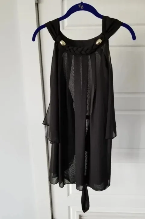 Black Sheer Top image indicator(4)