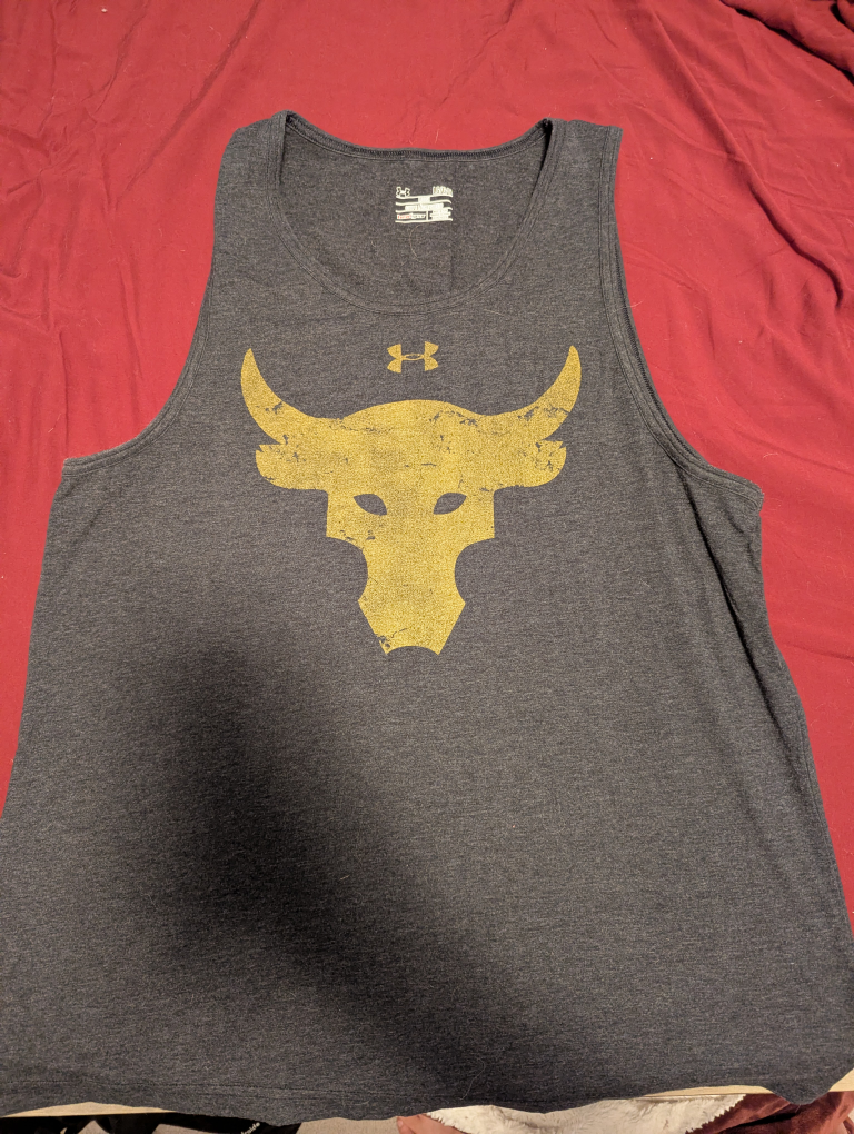 Under Armour Project Rock Tank Top - Large