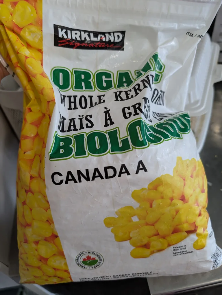 Kirkland Signature Organic Whole Kernel Corn thumbnail