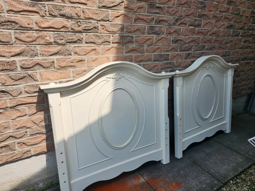 Vintage White Headboards - Set of 2 thumbnail