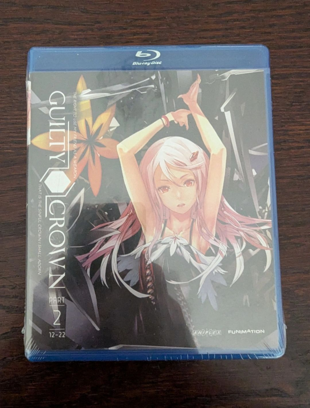 Guilty Crown Anime Part 2 Blu-ray DVD Combo Pack - photo 2