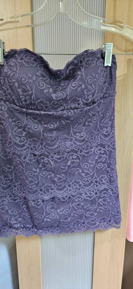 Costa Blanca Lace Tube Top - Size M/M thumbnail