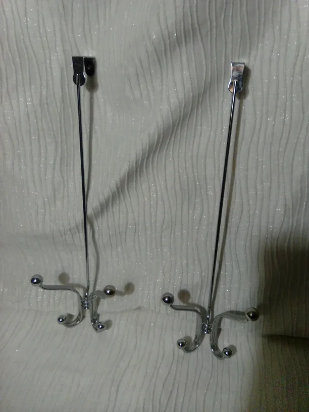 Over-the-Door Hooks - Chrome Finish thumbnail