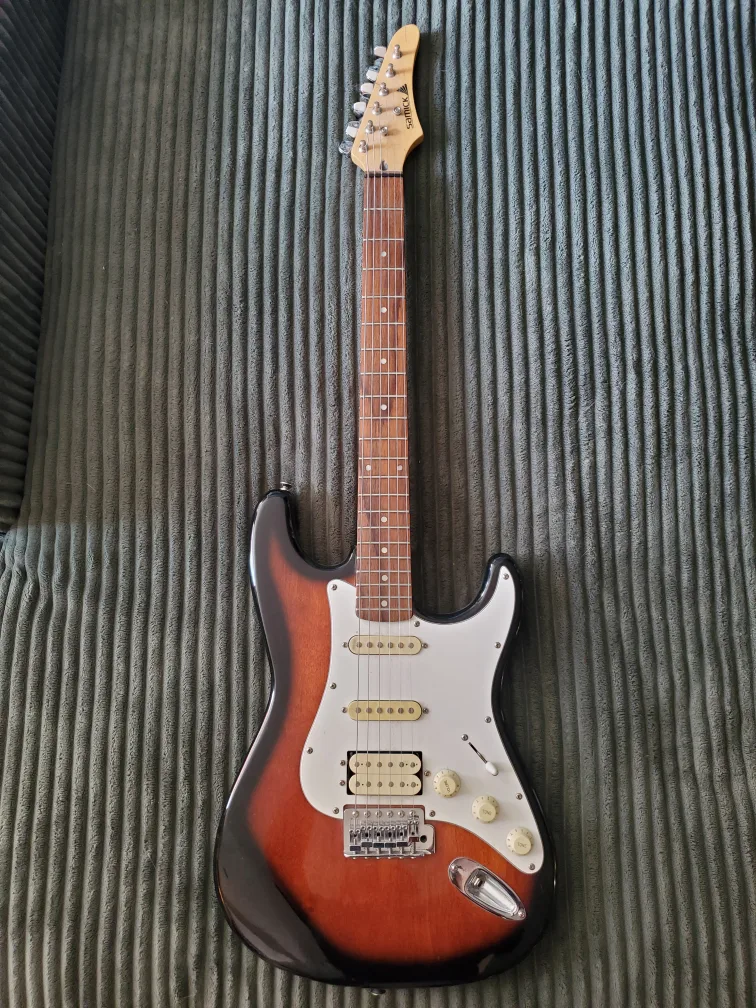 Samick DS-410/TS Electric Guitar (Korea, Tobacco Sunburst) thumbnail