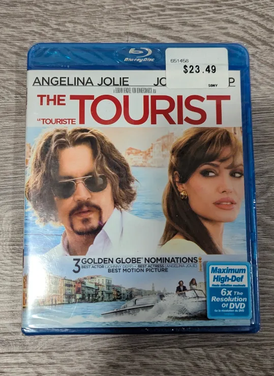 Brand New The Tourist Blu-ray Disc thumbnail